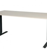 Electric-T bureau, zit-sta (69-116cm) hoogte verstelbaar dmv elektromotoren met 180x80cm 20mm blad en frame