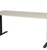 Schaffenburg Electric-T bureau, zit-sta (69-116cm) hoogte verstelbaar dmv elektromotoren met 180x80cm 20mm blad en frame