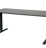 Electric-T bureau, zit-sta (69-116cm) hoogte verstelbaar dmv elektromotoren met 180x80cm 20mm blad en frame