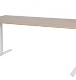 Electric-T bureau, zit-sta (69-116cm) hoogte verstelbaar dmv elektromotoren met 180x80cm 20mm blad en frame