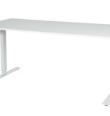 Electric-T bureau, zit-sta (69-116cm) hoogte verstelbaar dmv elektromotoren met 180x80cm 20mm blad en frame