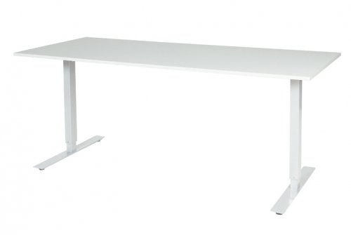 Electric-T bureau, zit-sta (69-116cm) hoogte verstelbaar dmv elektromotoren met 180x80cm 20mm blad en frame