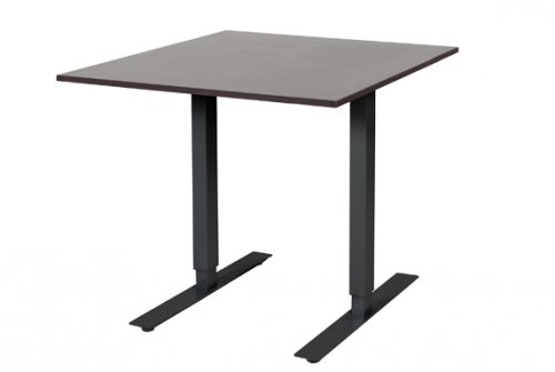 Electric-T bureau, zit-sta (69-116cm) hoogte verstelbaar dmv elektromotoren met 80x90cm 20mm blad en frame