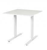 Electric-T bureau, zit-sta (69-116cm) hoogte verstelbaar dmv elektromotoren met 80x80cm 20mm blad en frame