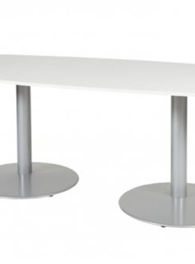 T-lines 200x100cm tonvormige vergadertafel