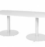 T-lines 200x100cm tonvormige vergadertafel