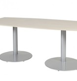T-lines 200x100cm tonvormige vergadertafel