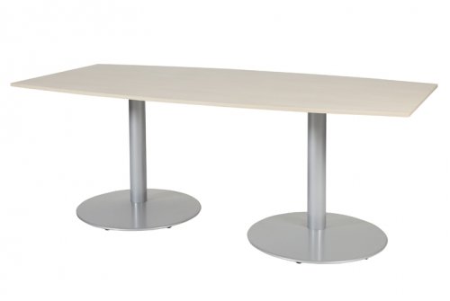 T-lines 200x100cm tonvormige vergadertafel