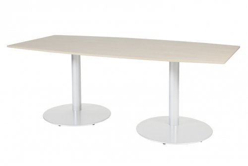 T-lines 200x100cm tonvormige vergadertafel