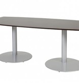 T-lines 200x100cm tonvormige vergadertafel