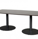 T-lines 200x100cm tonvormige vergadertafel