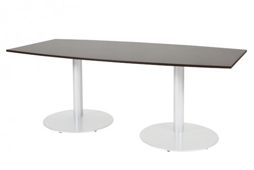 T-lines 200x100cm tonvormige vergadertafel