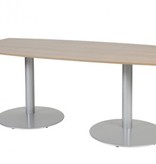 T-lines 200x100cm tonvormige vergadertafel