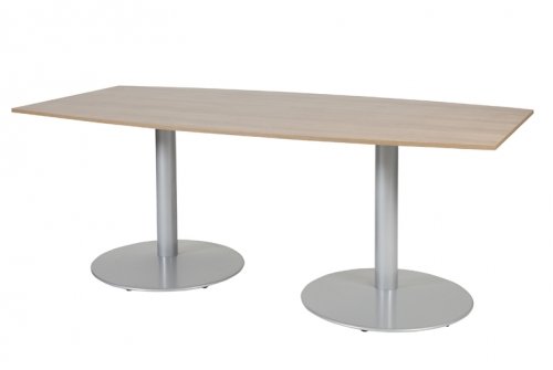 T-lines 200x100cm tonvormige vergadertafel