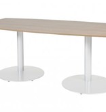 T-lines 200x100cm tonvormige vergadertafel