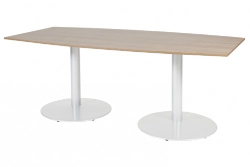 T-lines 200x100cm tonvormige vergadertafel