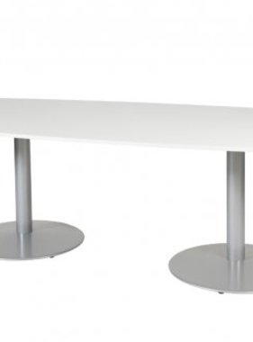 T-lines 240x120cm tonvormige vergadertafel