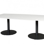 T-lines 240x120cm tonvormige vergadertafel