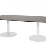 Schaffenburg T-lines 240x120cm tonvormige vergadertafel