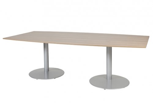 Schaffenburg T-lines 240x120cm tonvormige vergadertafel