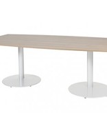 Schaffenburg T-lines 240x120cm tonvormige vergadertafel