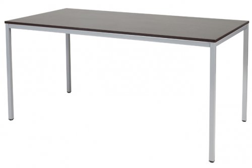 Domino bureautafel, vaste hoogte met 160x80cm 20mm blad en 4-poot frame
