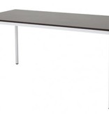 Domino bureautafel, vaste hoogte met 160x80cm 20mm blad en 4-poot frame