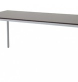 Domino bureautafel, vaste hoogte met 180x80cm 20mm blad en 4-poot frame