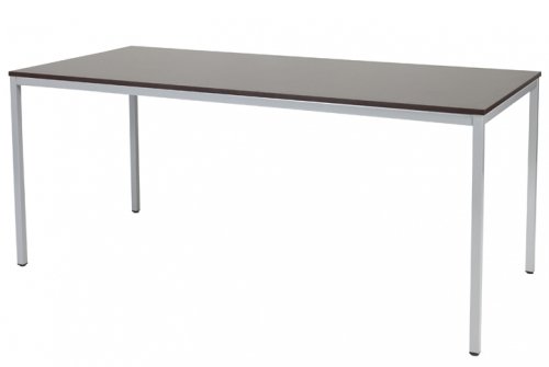 Domino bureautafel, vaste hoogte met 180x80cm 20mm blad en 4-poot frame