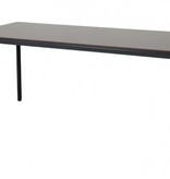 Domino bureautafel, vaste hoogte met 180x80cm 20mm blad en 4-poot frame