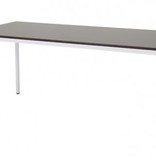 Domino bureautafel, vaste hoogte met 180x80cm 20mm blad en 4-poot frame