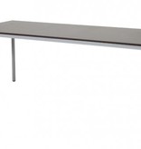 Domino bureautafel, vaste hoogte met 200x80cm 20mm blad en 4-poot frame