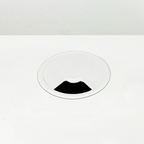 Kabeldoorvoerdop kunststof 8cm ongemonteerd