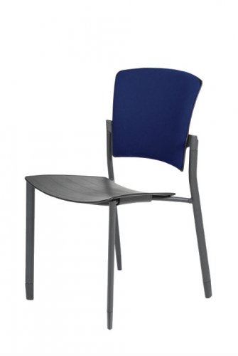 Schaffenburg serie 031 kantine-/conferentiestoel. Zonder armleuning, Stapelbaar. 1 jaar garantie.