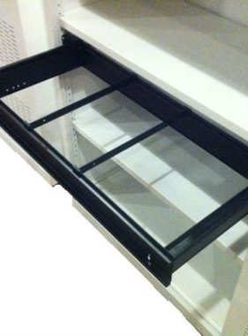Uittrekframe schuifdeurkast