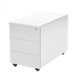 Claudius Basic verrijdbaar ladenblok 410x785x560mm (BxDxH) 3 lades A6, romp en lade