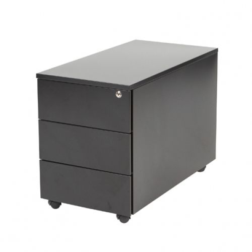 Claudius Basic verrijdbaar ladenblok 410x785x560mm (BxDxH) 3 lades A6, romp en lade