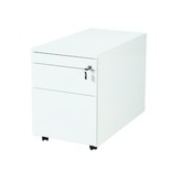 Claudius Plus verrijdbaar ladenblok, 43,5x55,4x78cm (BxHxD), uitgevoerd met 1 x lade A6, 1 x hangmappenlade A4 + 1 pennenlade, voorzien van contragewicht en slot met genummerde kniksleutel, alle lades voorzien van geblindeerde telescoopgeleiding en blokke