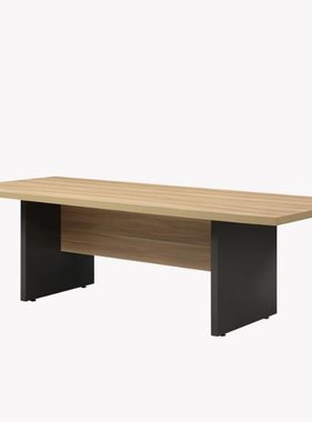 ZENO dir. vergadertafel 240x120 licht noten/ antr.