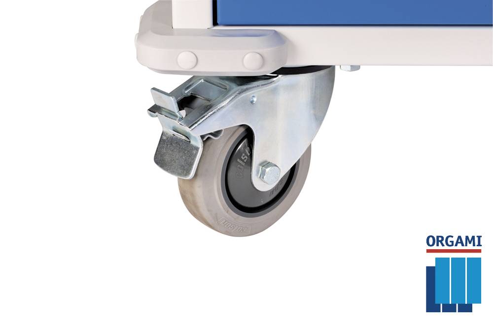 Orgami laptop locker en laptopkar