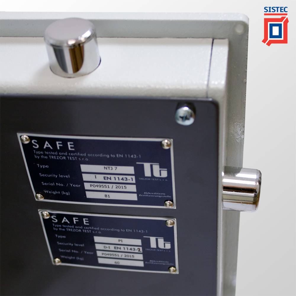 Sistec EM3-D kassa en afstortkluis