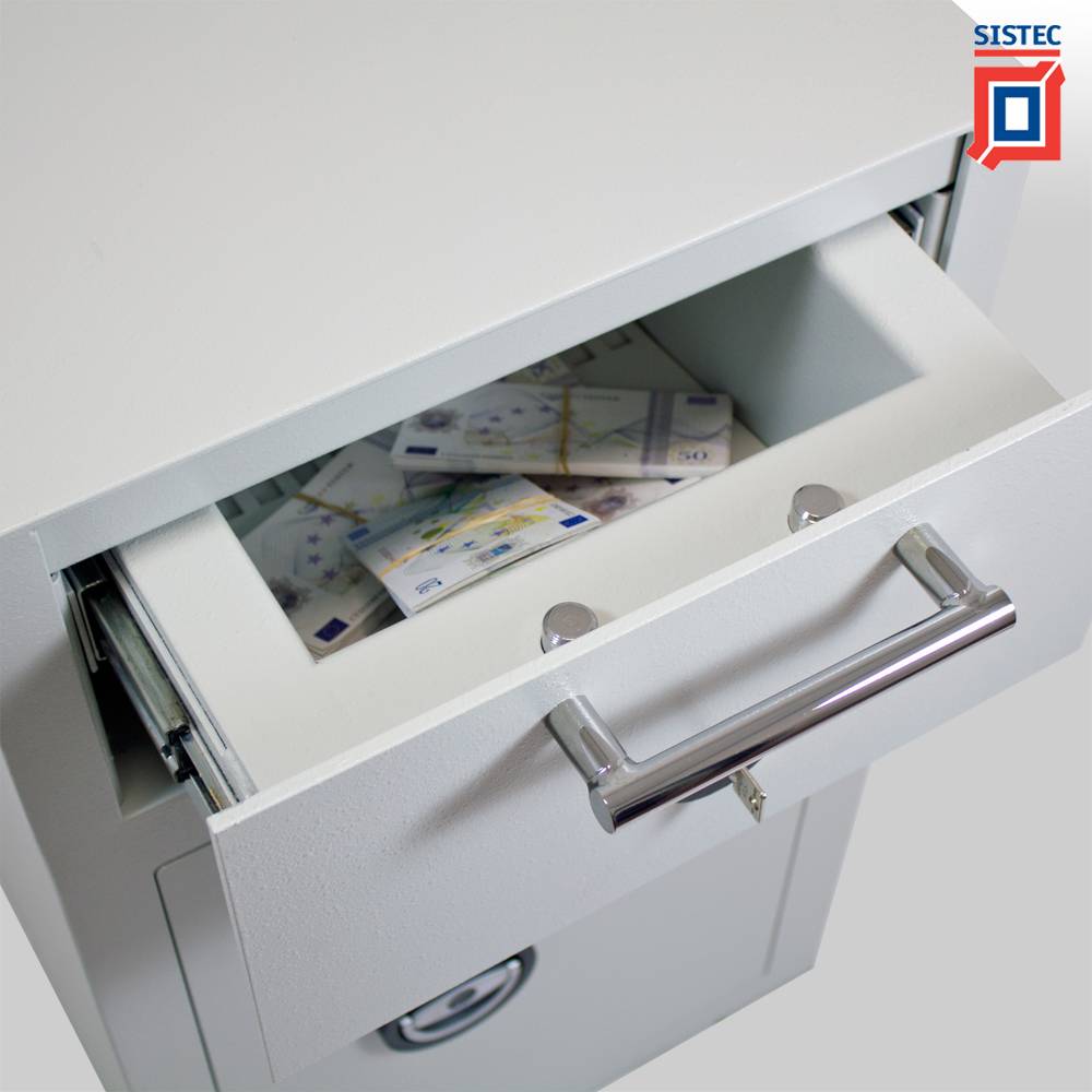 Sistec EM3-D kassa en afstortkluis