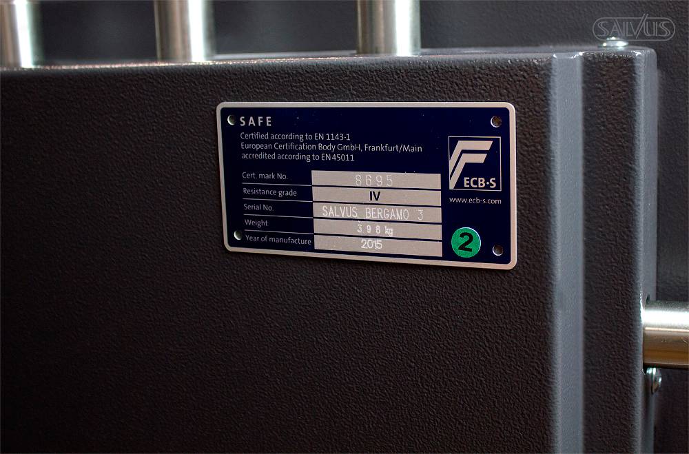 Salvus Bergamo kluis