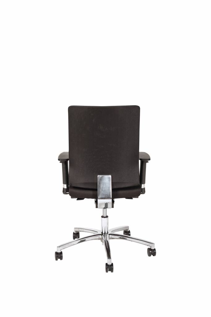 Schaffenburg bureaustoel serie 045 zitting voetenkruis chroom