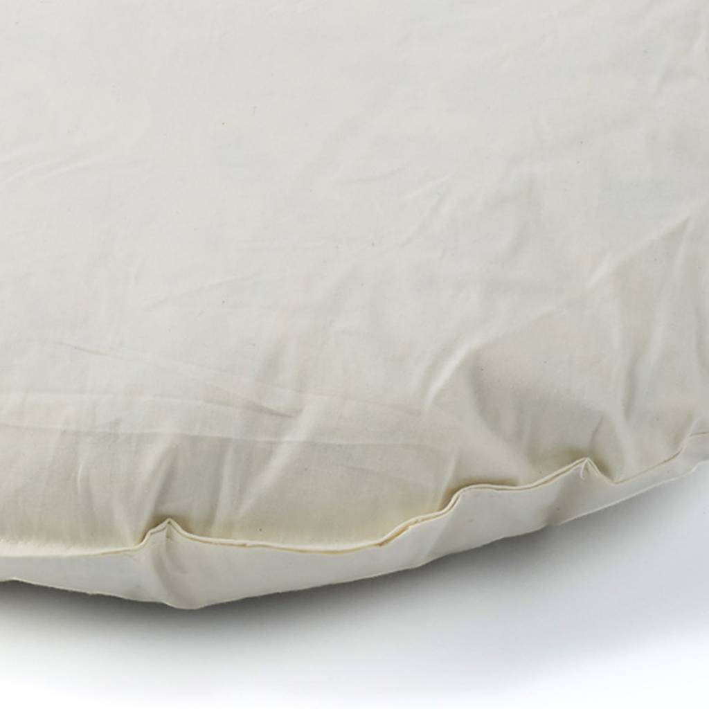 vulkussen 40 cm rond veren vulling