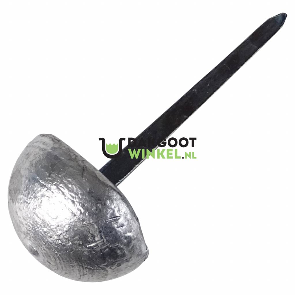 Rheinzink Loden siernagel rond model - lengte 40 mm