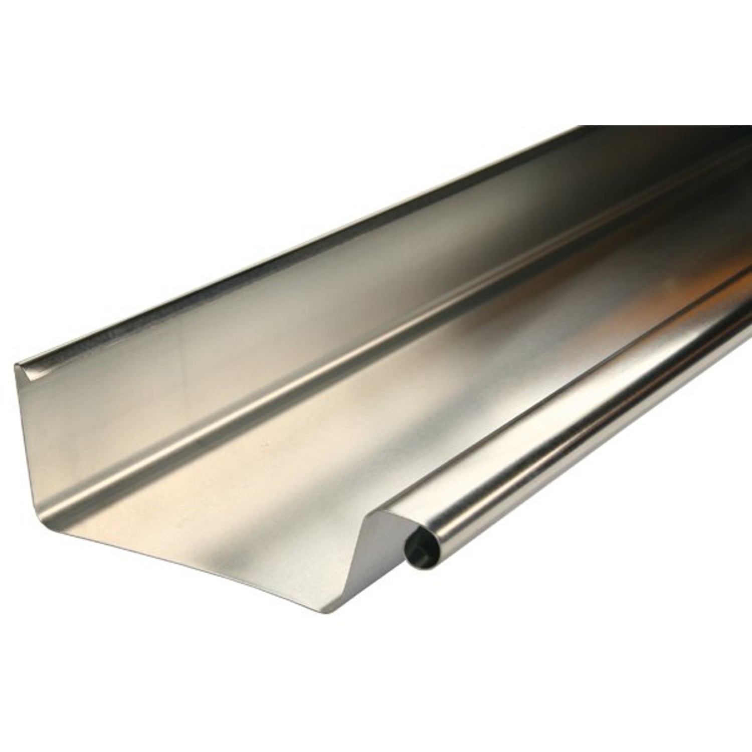 Zinken bakgoot B37 - 1 meter - Dakgootwinkel.nl