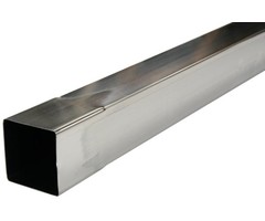 Nedzink Regenpijp 80x80 vierkant - 2 meter | NedZink