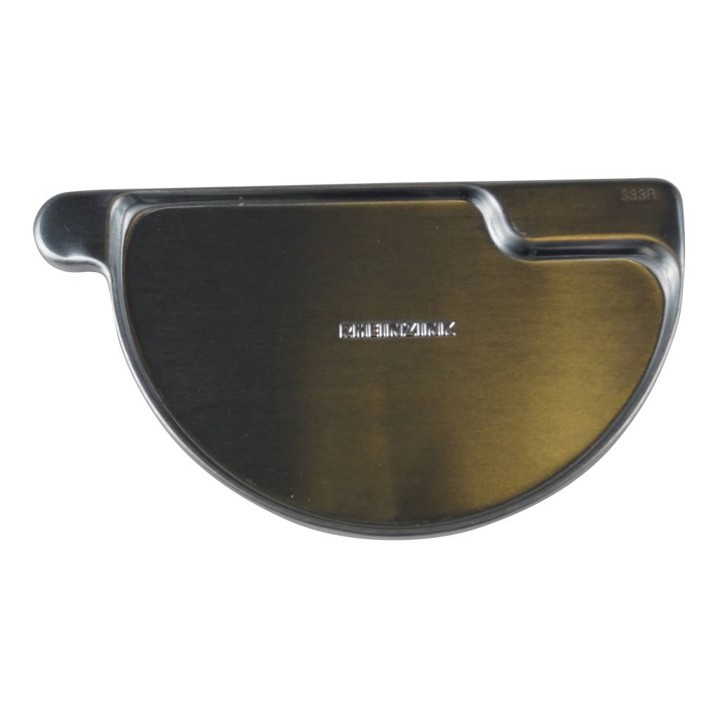 Rheinzink Kopschot mastgoot M333 rechts - Rheinzink