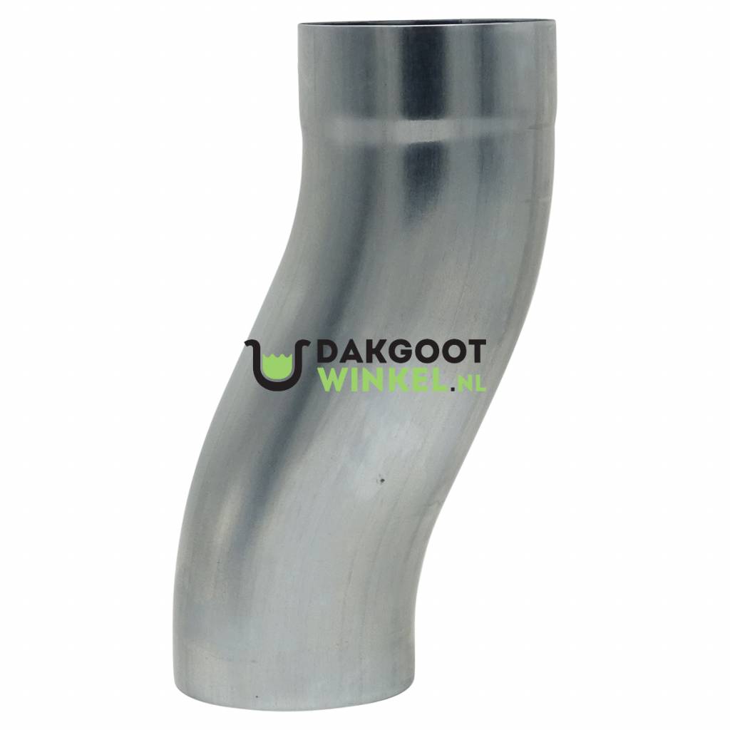 Rheinzink Zinken sprongstuk 80 mm met sprong 60 mm (Rheinzink)